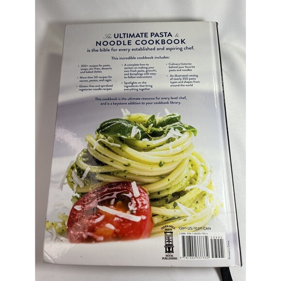 The Ultimate Pasta and Noodle Cookbook by Serena Cosmo 2017 Hardcover - Picture 2 of 11
